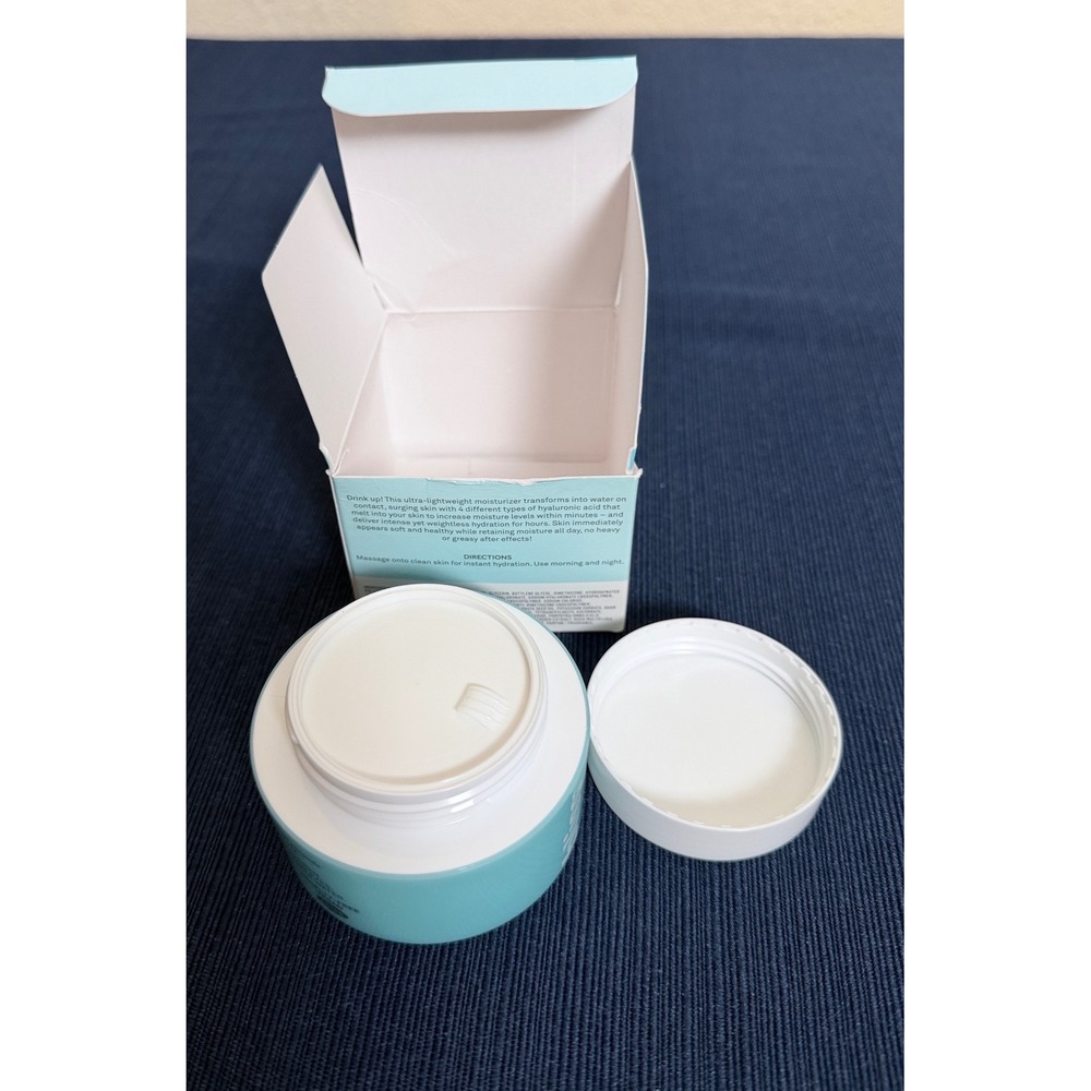 Bliss Drench & Quench Moisturizer 1.7oz Hyaluronic Acid Cream Water NWOT BEAUTY